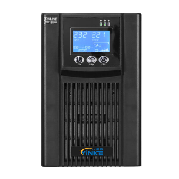 Yingke Factory UPS 1KVA 2KVA 3KVA 36VDC 72VDC Online Uninterruptible Power Supply External Battery - Image 2